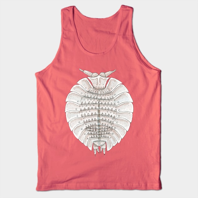 Coatonia phylloniscoides Isopod Tank Top by paintedpansy